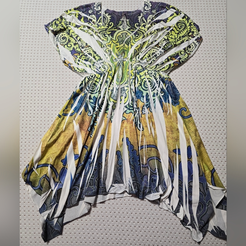 Multicolor Women's Tunic Top
